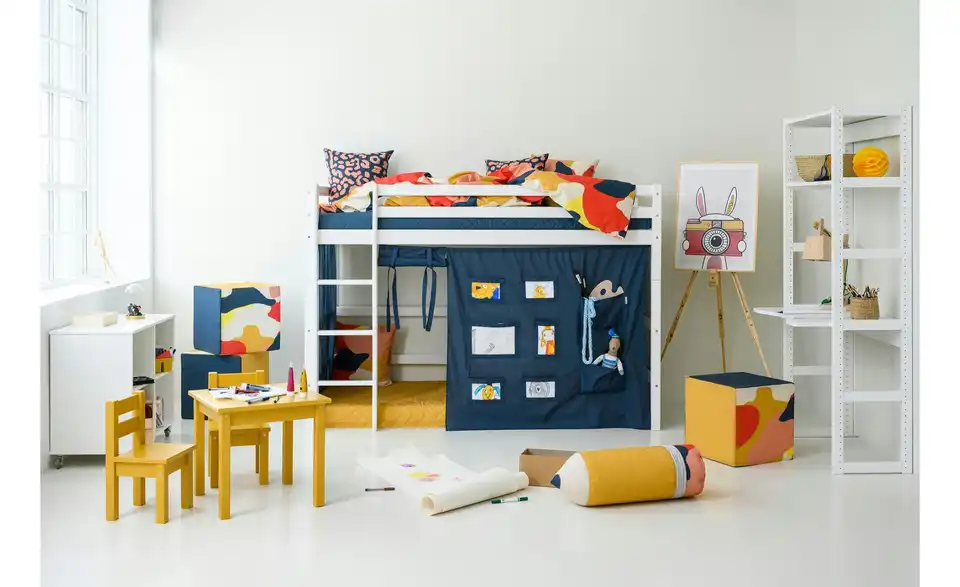 Hoppekids Sitzwürfel, in Wohnsituation