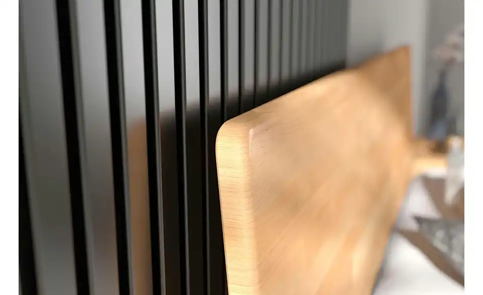 Massivholzbett Buche, Detailansicht