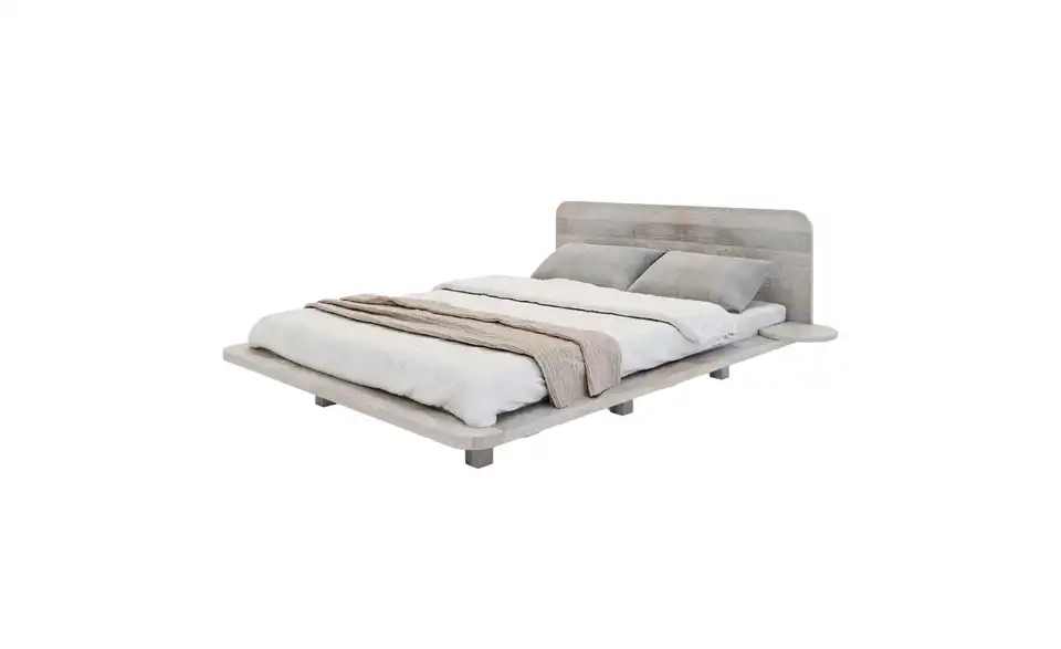 Massivholzbett Eiche Bianco, Perspektive