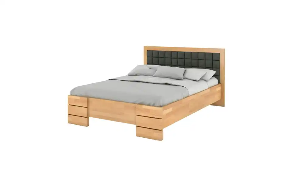 Massivholzbett Buche, Perspektive