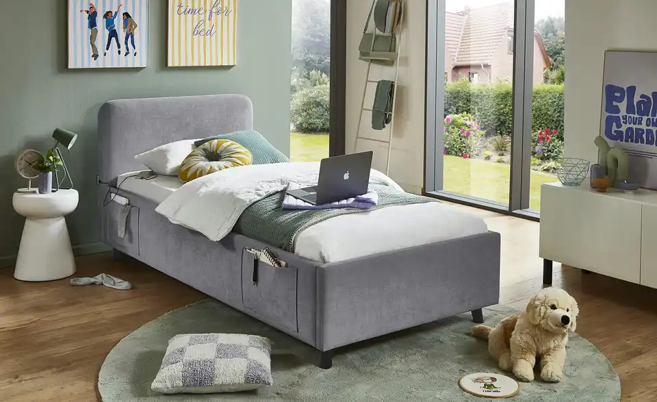 Polsterbett, in Wohnsituation