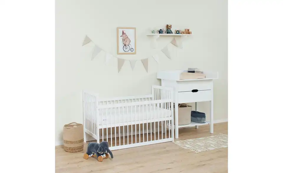 Hoppekids Babybett, in Wohnsituation