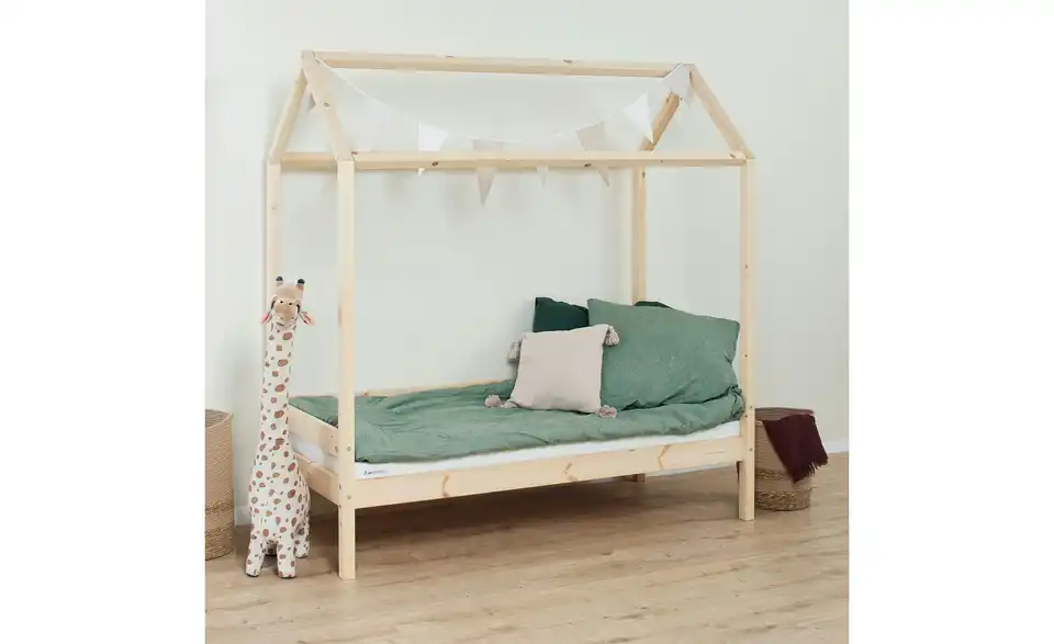 Hoppekids Hausbett, in Wohnsituation