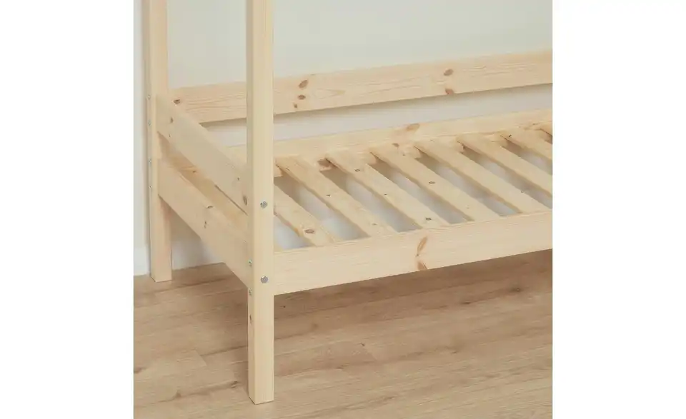 Hoppekids Hausbett, Detailansicht