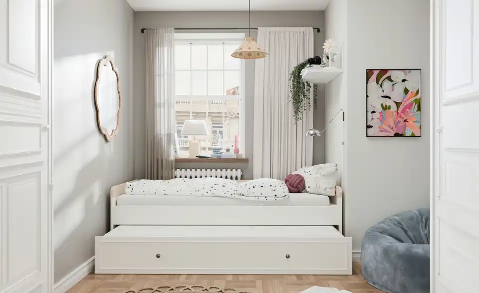 Funktionsbett, in Wohnsituation