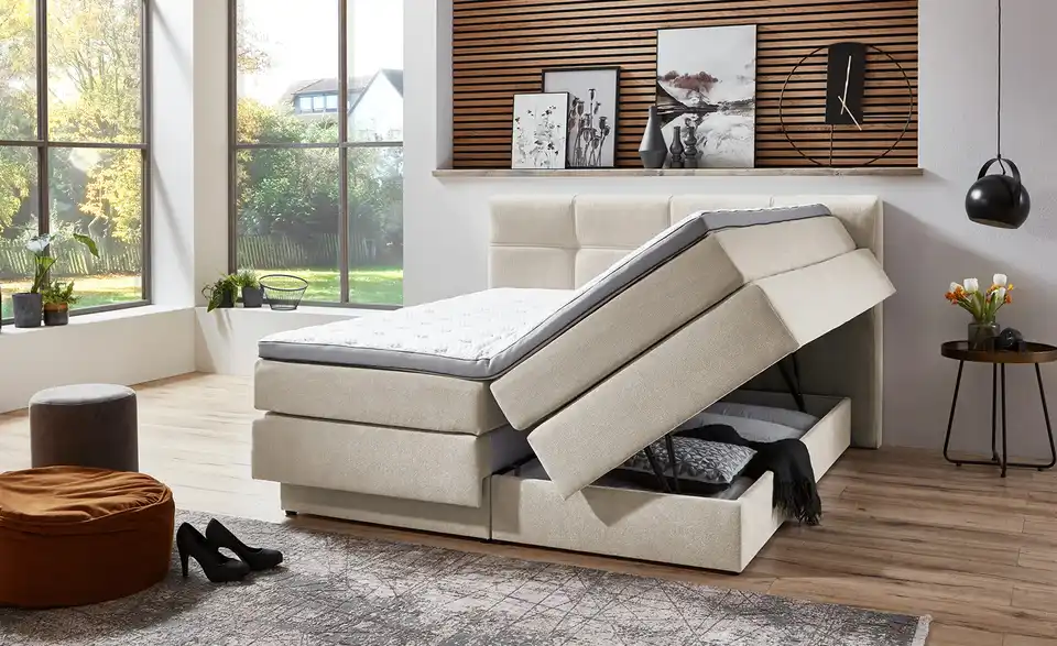 Primo Boxspringbett, in Wohnsituation