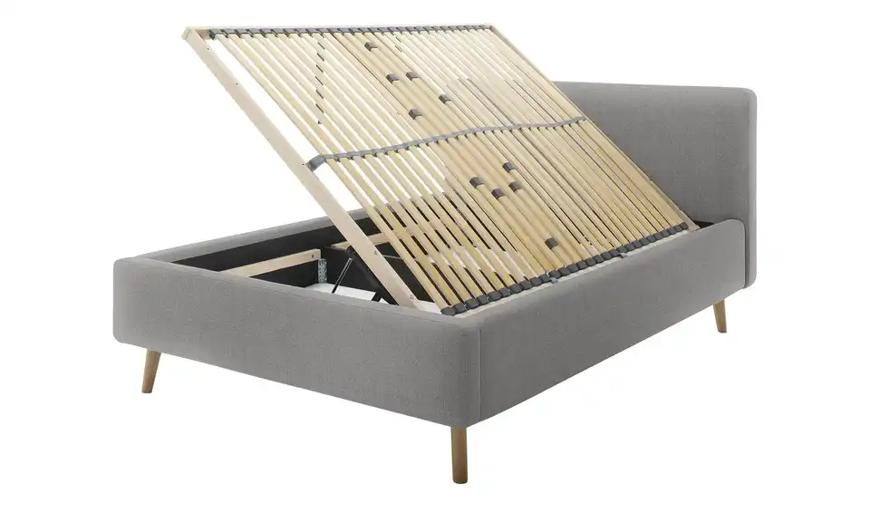 Polsterbett mit Bettkasten, Funktionsansicht