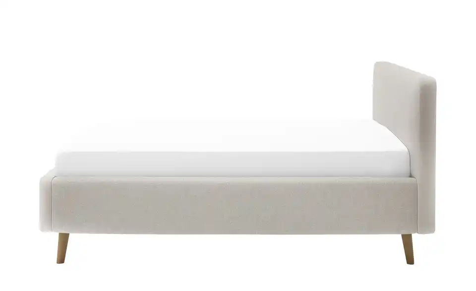 Polsterbett mit Bettkasten, Profilansicht