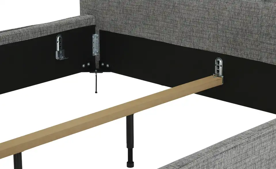 Polsterbettgestell, Detailansicht