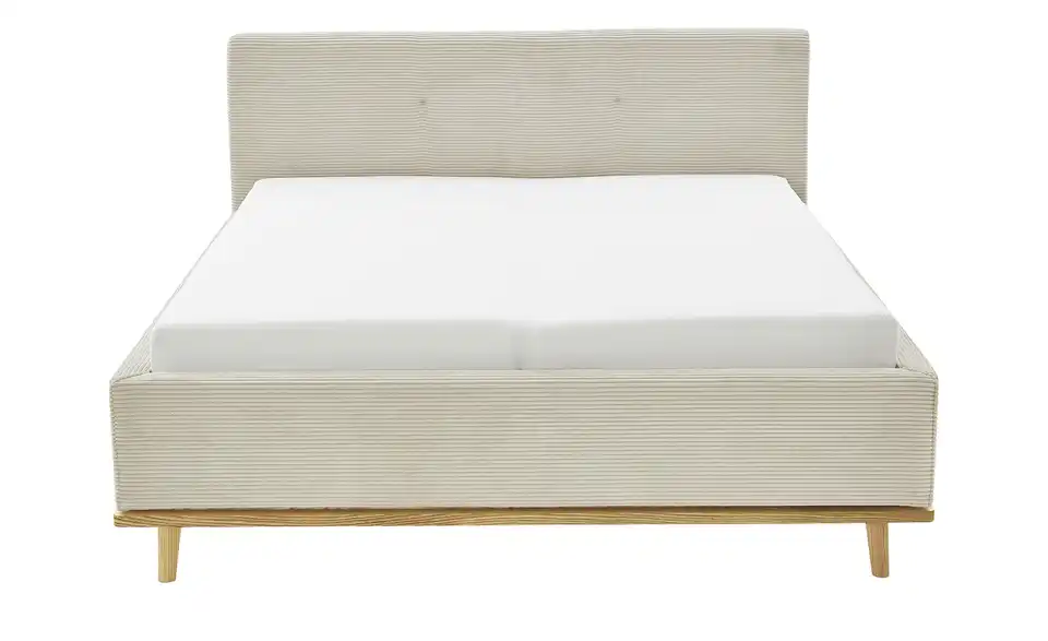 Musterring Polsterbett Delphi Cord mit Bettkasten, Frontansicht