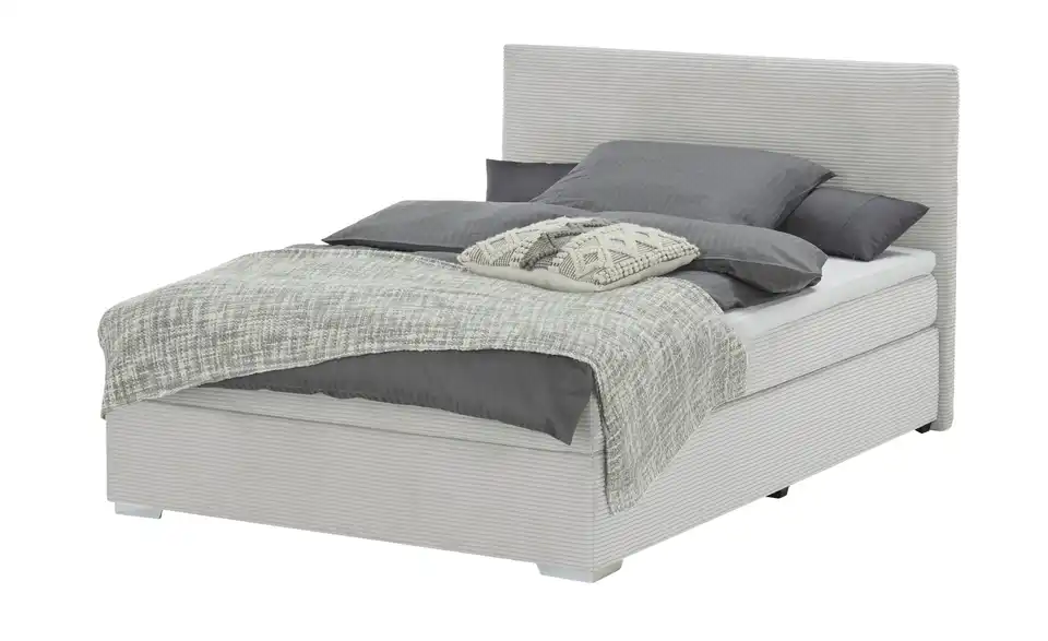 Boxbett Cord, Härtegrad H3, 140x200 cm, Perspektive
