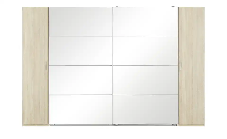 Dreh-/ Schwebetürenschrank, Frontansicht