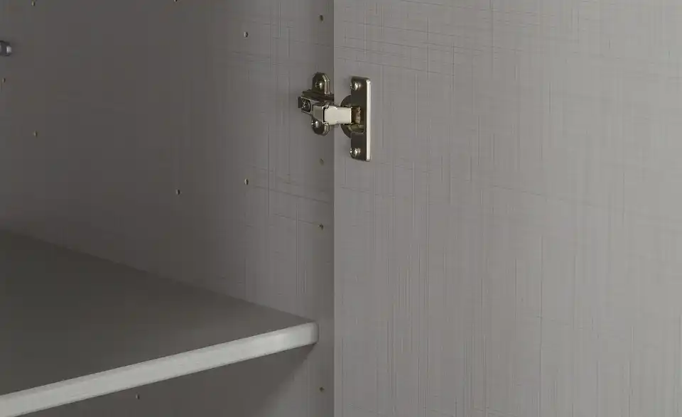 Dreh-/ Schwebetürenschrank, Detailansicht