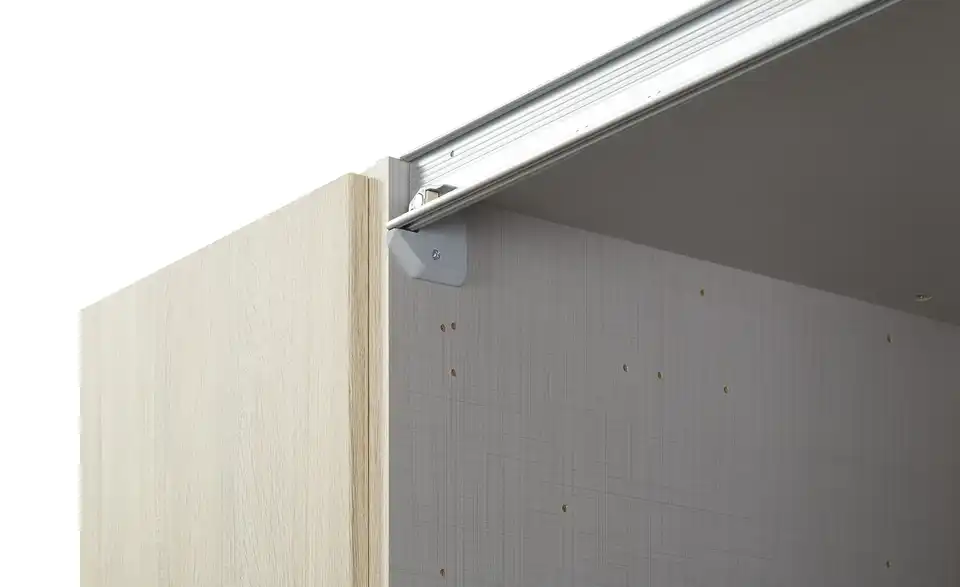 Dreh-/ Schwebetürenschrank, Detailansicht