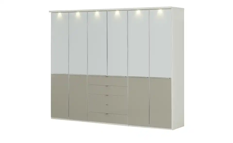 Drehtürenschrank, Beleuchtet