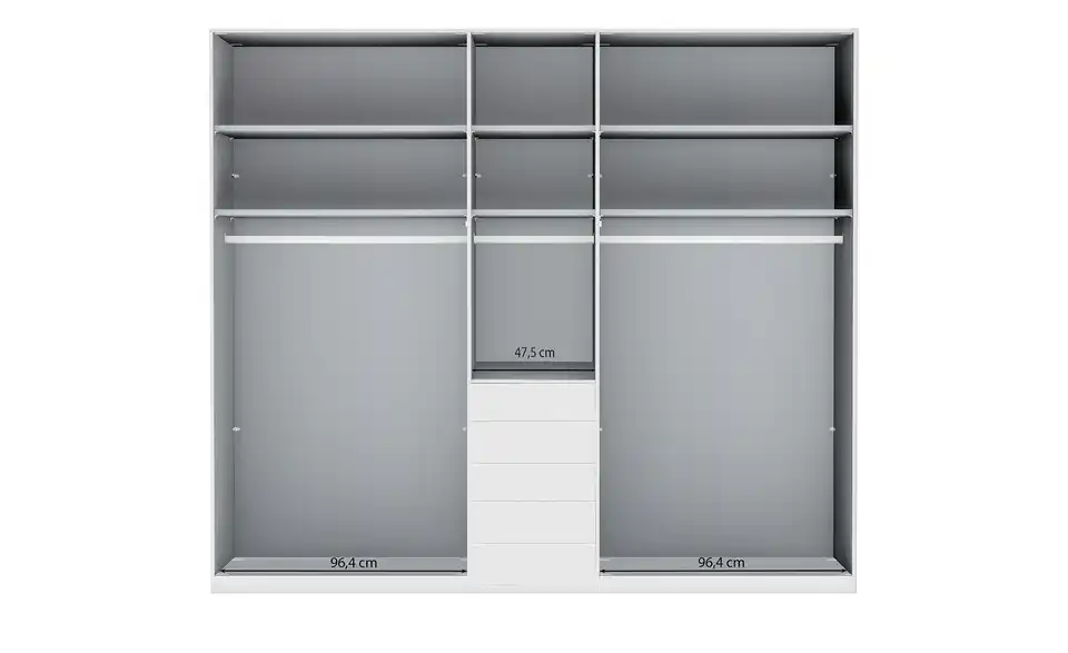Kleiderschrank, Detailansicht