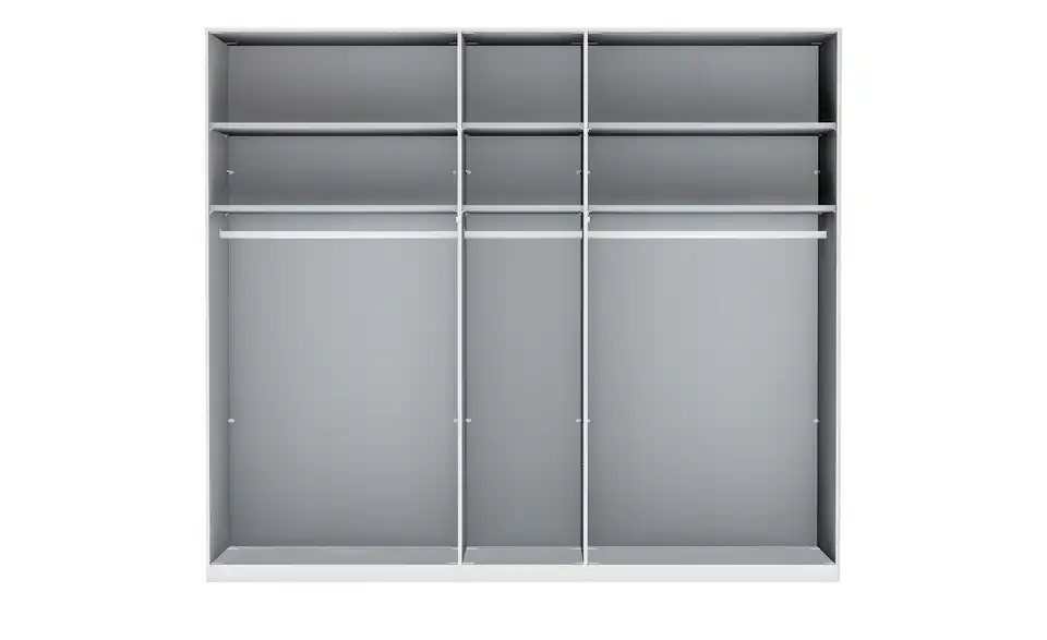 Kleiderschrank, geöffnet