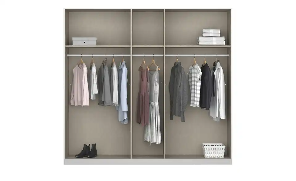 Drehtürenschrank, Detailansicht