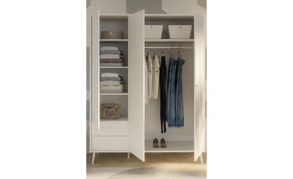 Kleiderschrank, in Wohnsituation
