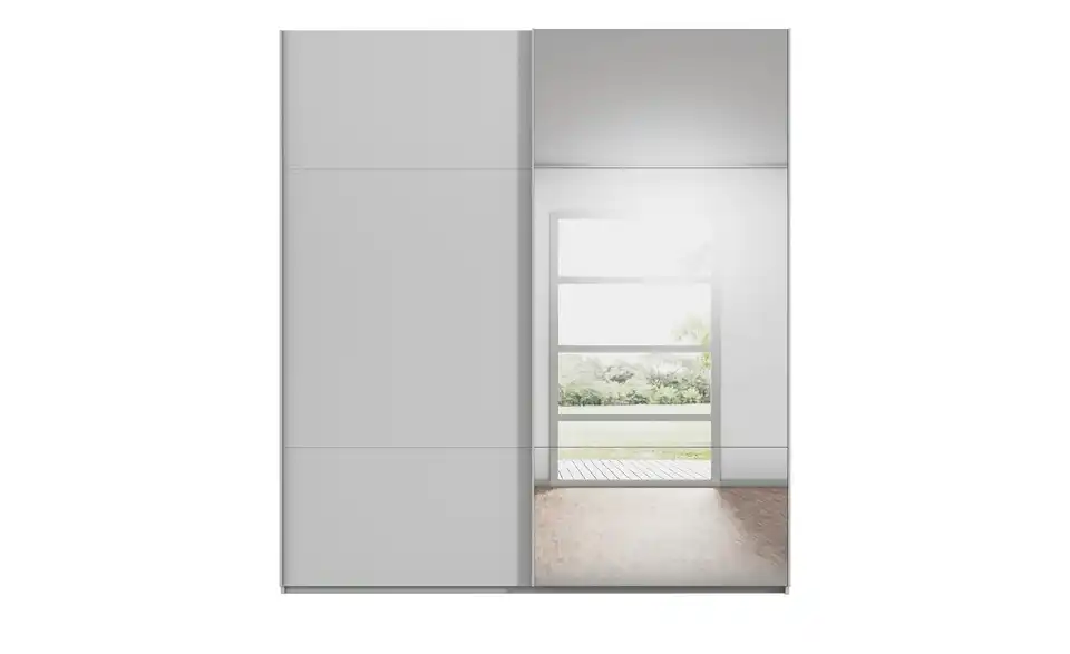 Kollektion Kraft Schwebetürenschrank inklusive Zubehör, Frontansicht