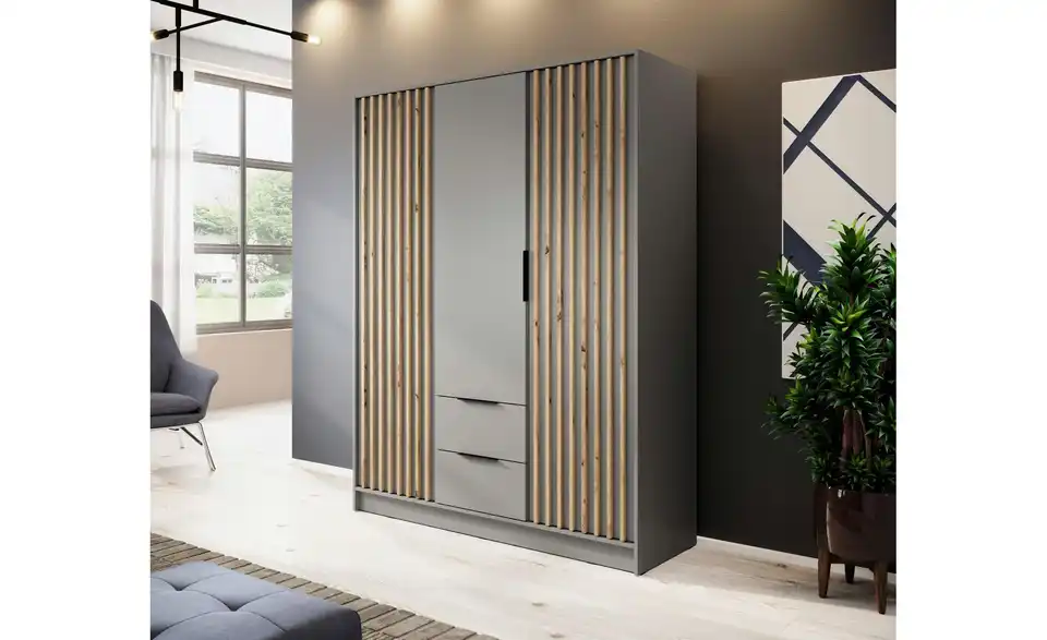 Drehtürenschrank, in Wohnsituation