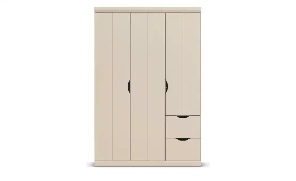 Kleiderschrank mit Schubladen, Frontansicht