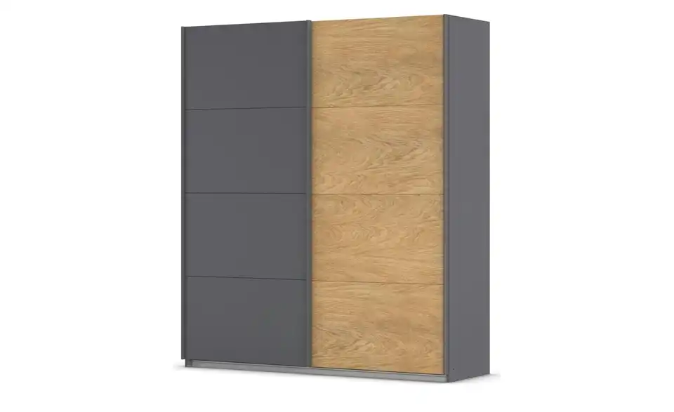 Schwebetürenschrank 2 türig, Perspektive