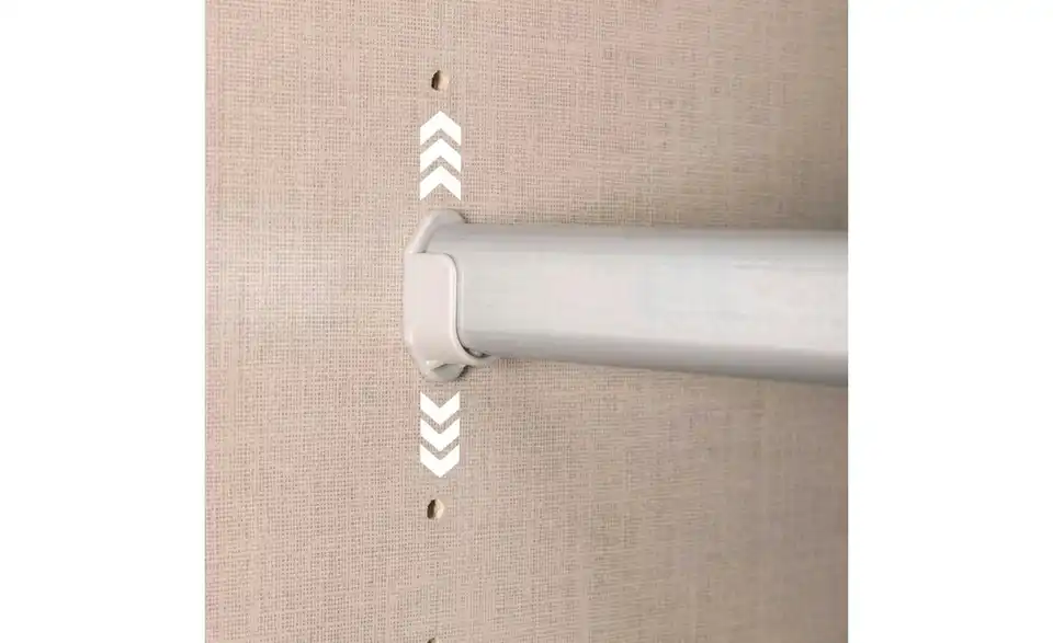 Schwebetürenschrank 2 türig, Detailansicht