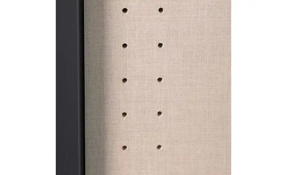 Schwebetürenschrank mit Spiegel, Detailansicht