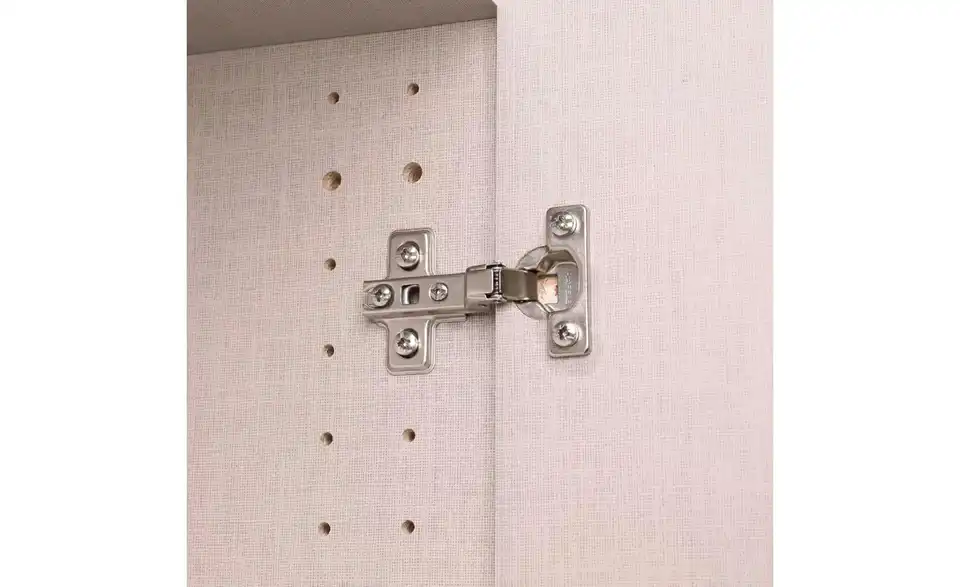 Spiegelschrank mit Einlegeböden, Profilansicht