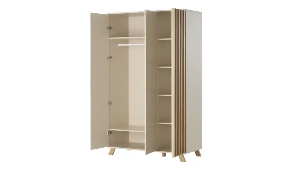 Kleiderschrank, geöffnet