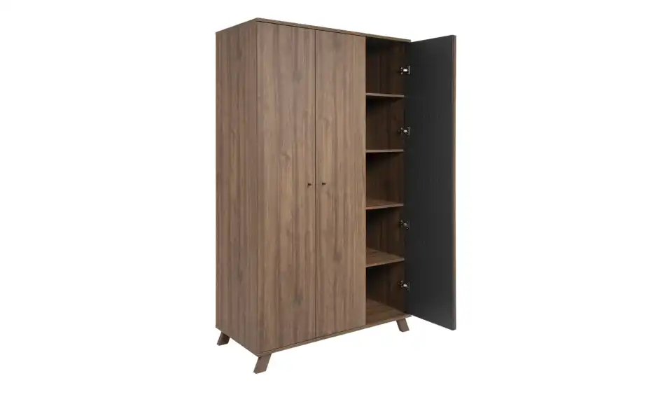 Kleiderschrank, geöffnet