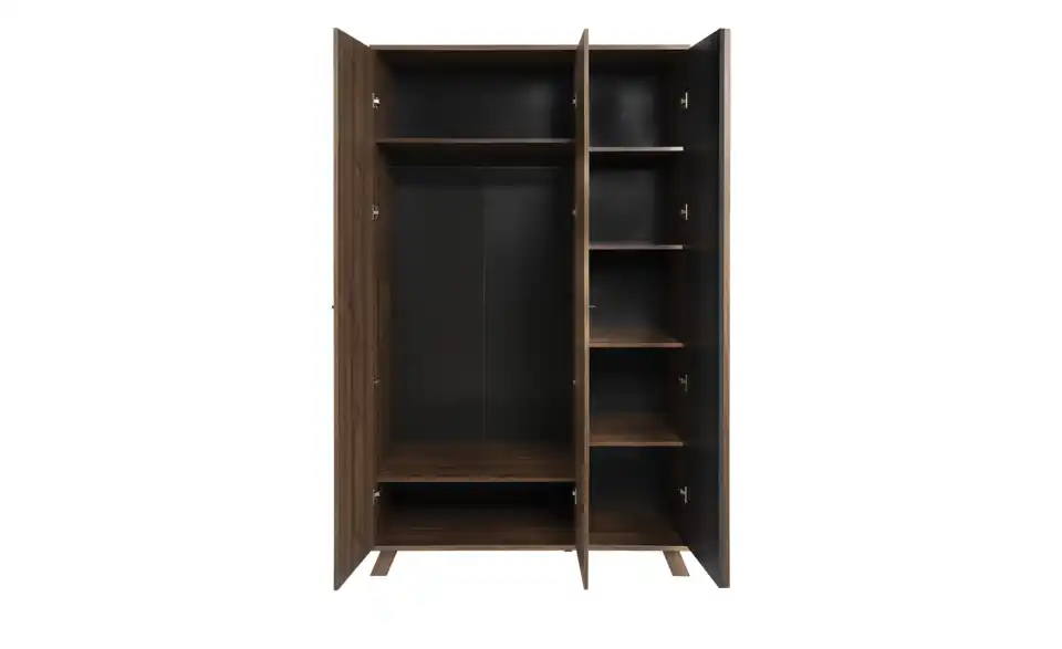 Kleiderschrank, geöffnet