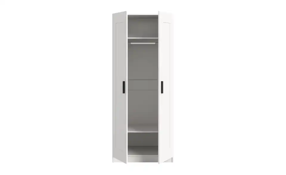 Kleiderschrank, geöffnet