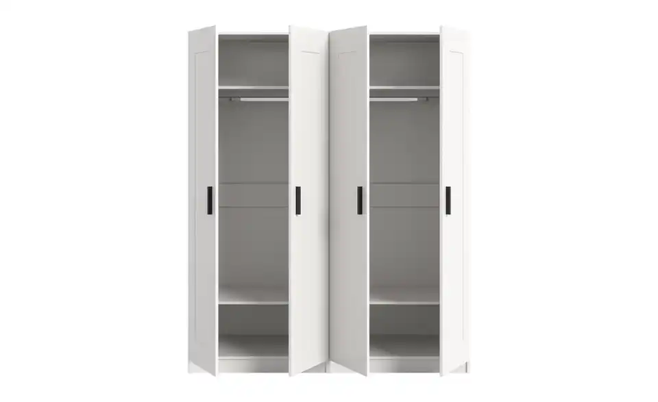 Kleiderschrank, geöffnet