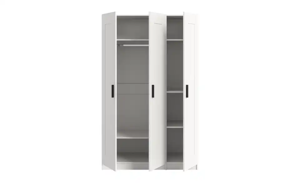 Kleiderschrank, geöffnet