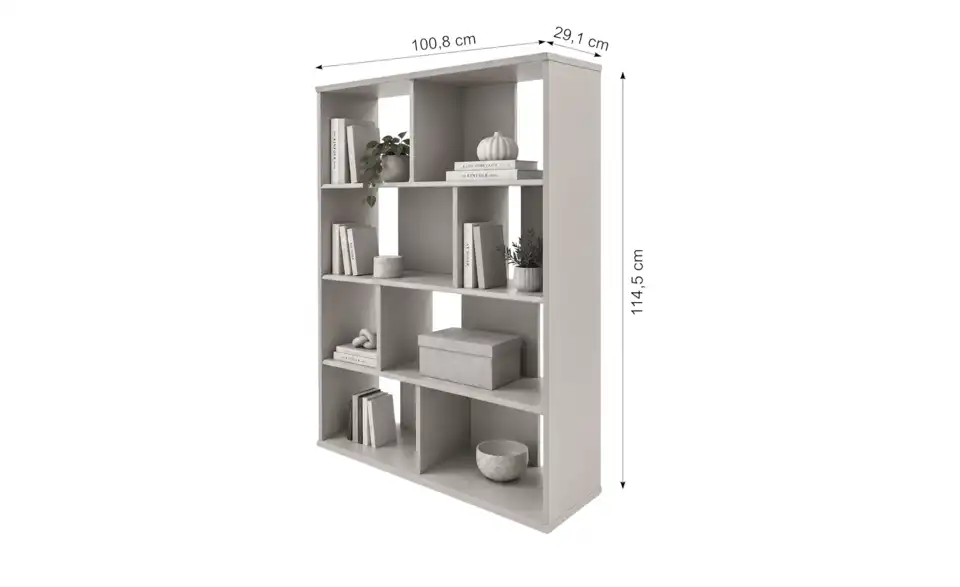 Höffner Selection Regal, Bemaßung