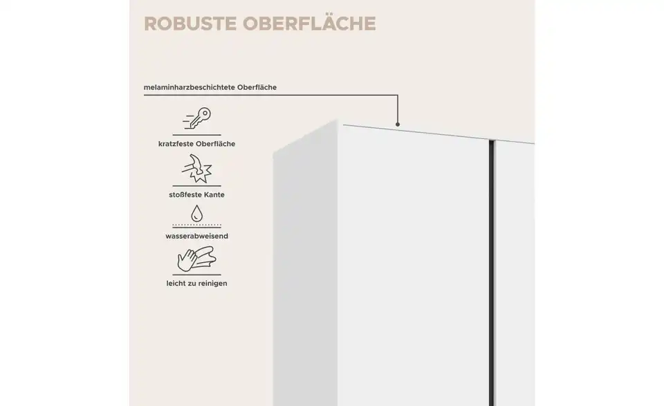 Kleiderschrank, Bild mit Text