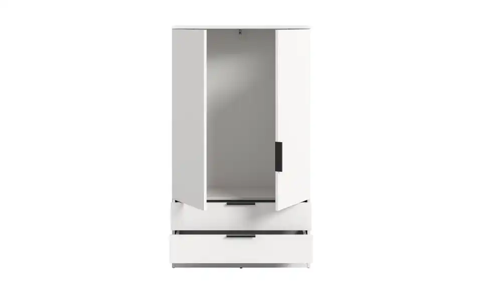 Wäscheschrank, geöffnet
