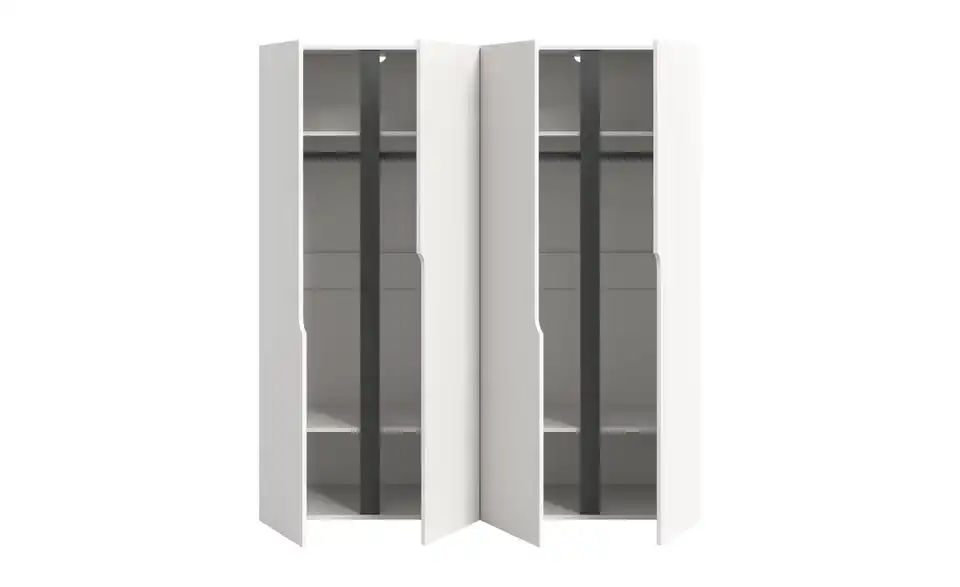 Kleiderschrank, geöffnet