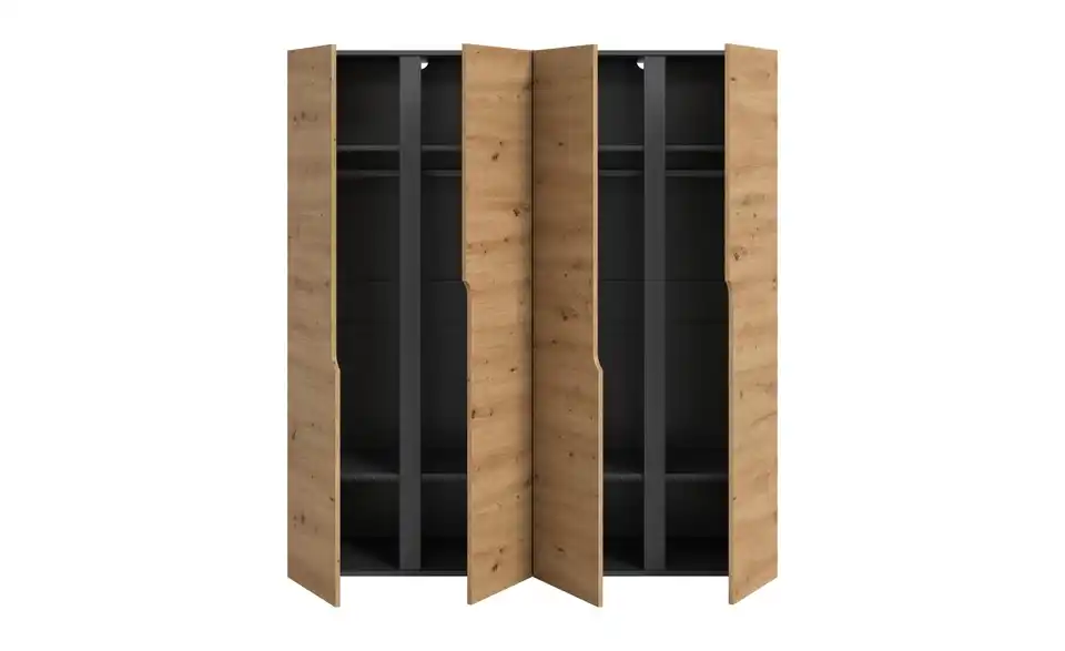 Kleiderschrank, geöffnet