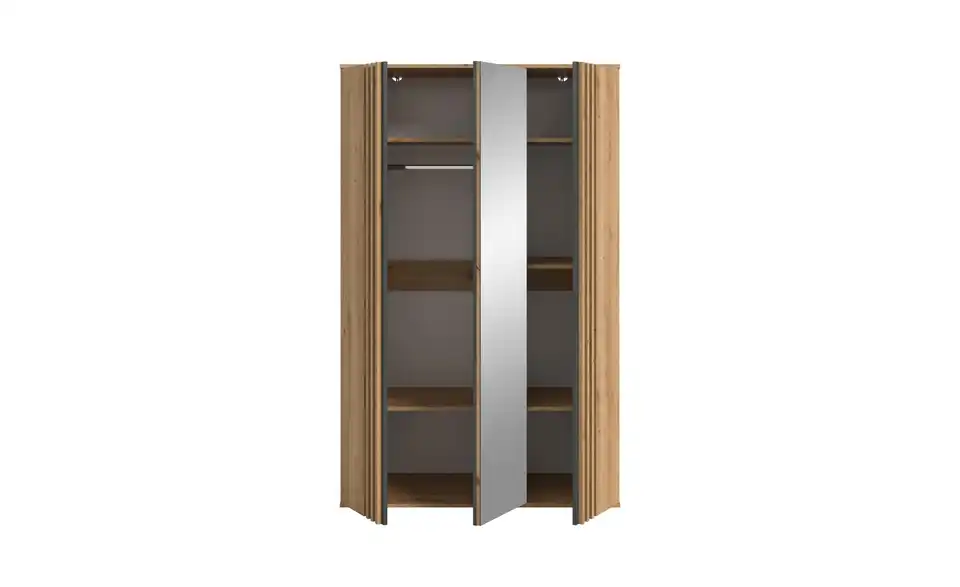 Kleiderschrank, geöffnet