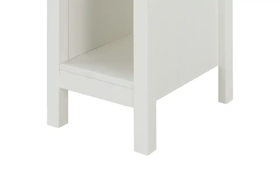 Unterstellregal aus Massivholz, Detailansicht