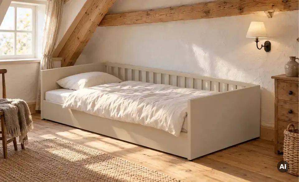 PAIDI Kinderbett Little Flo, in Wohnsituation