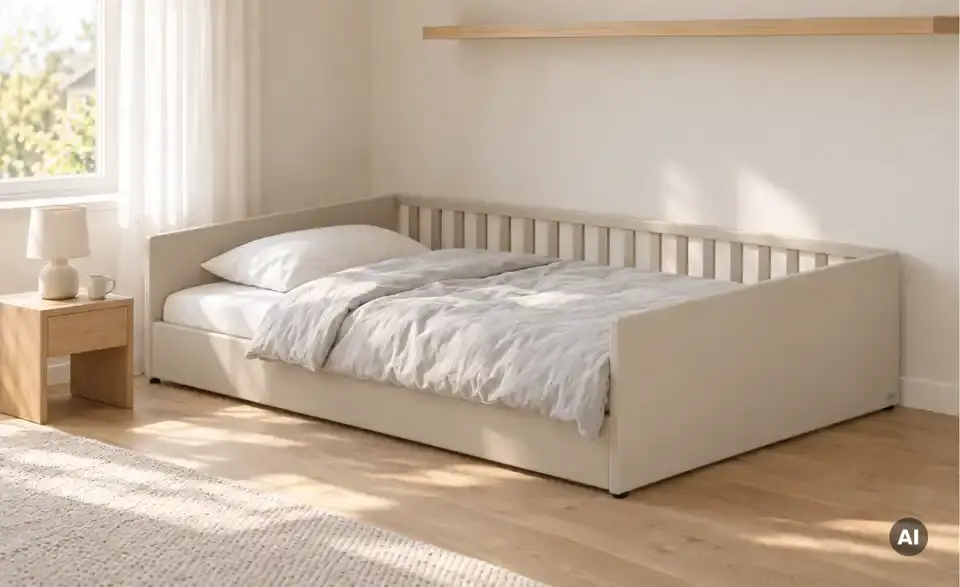 PAIDI Kinderbett Little Flo, in Wohnsituation