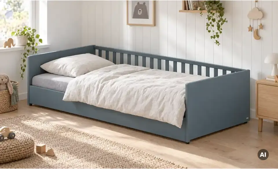 PAIDI Kinderbett Little Flo, in Wohnsituation