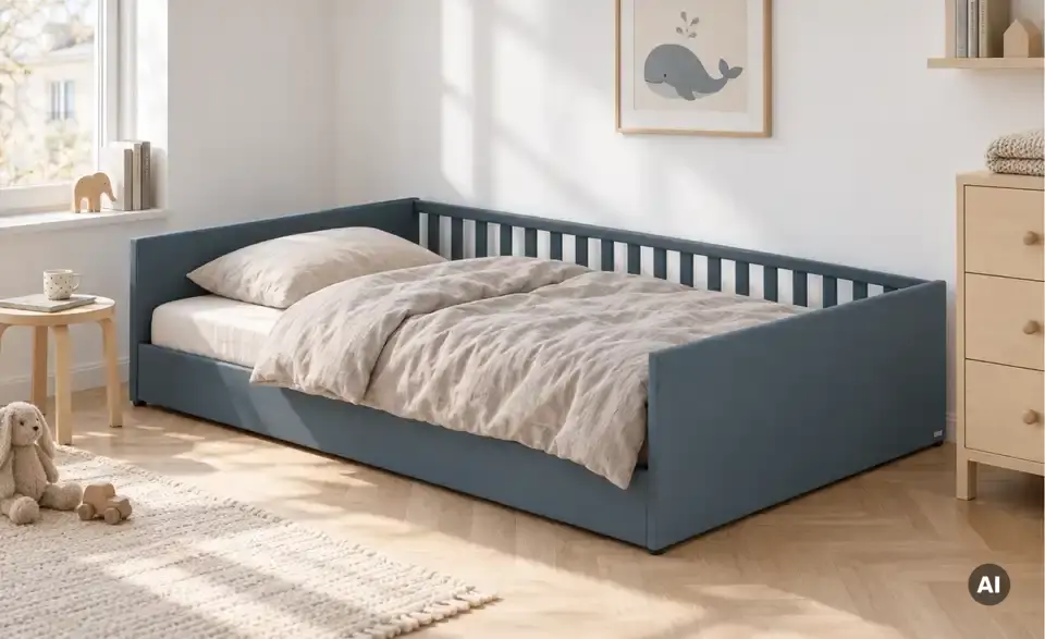 PAIDI Kinderbett Little Flo, in Wohnsituation