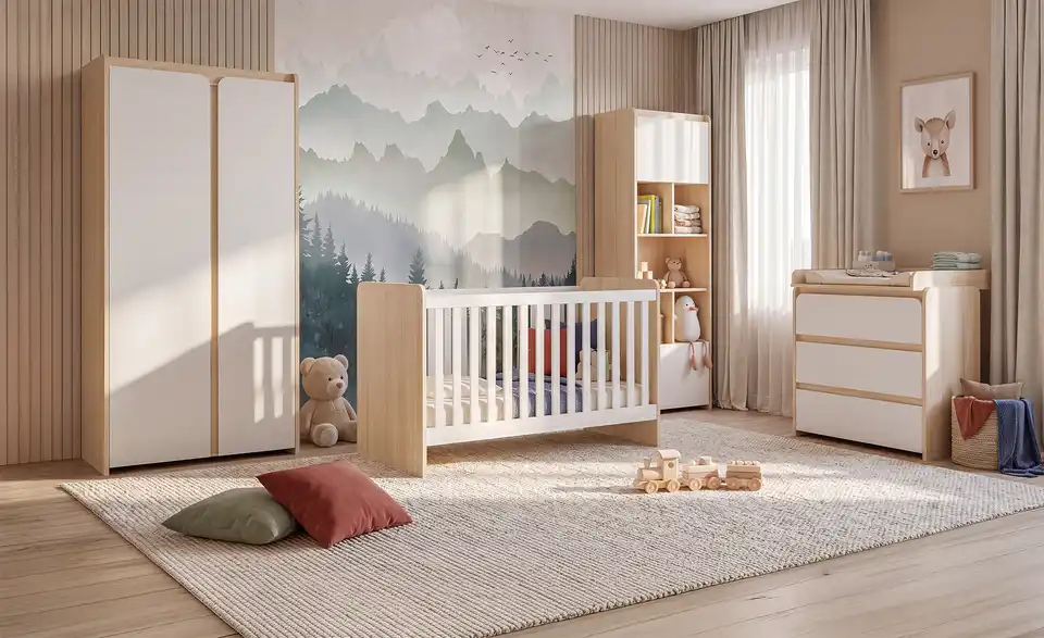 Kinderbett, in Wohnsituation