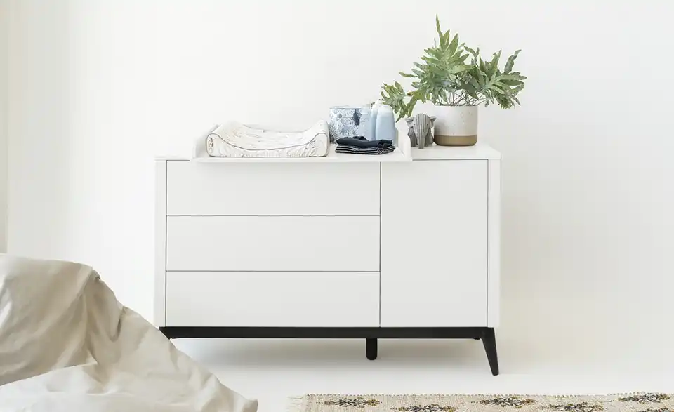 pinio Wickelaufsatz, in Wohnsituation