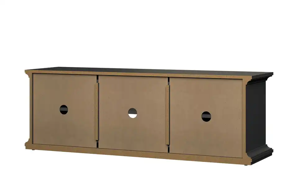 Lowboard, Rückansicht